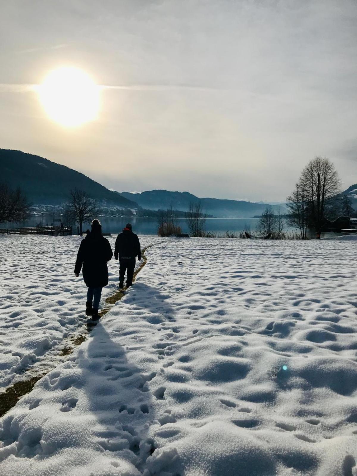 Ferienwohnung Resi Mit Traumhaftem Seepanorama Щайндорф ам Осиахер Зее Екстериор снимка